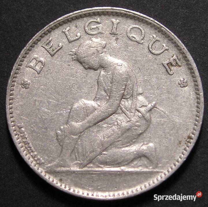 Belgia 1 frank 1922 Łódź