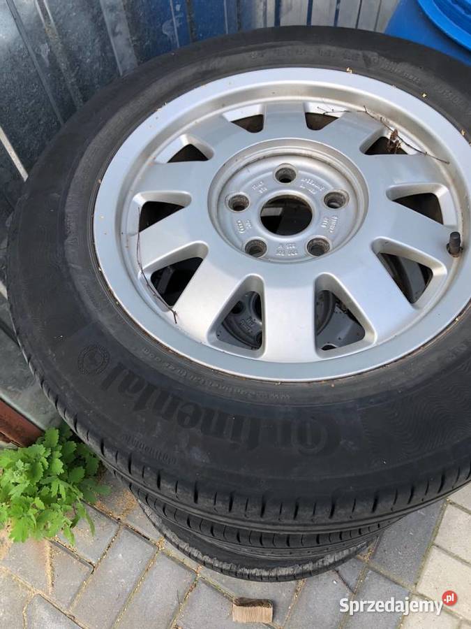 Koła aluniniowe VW Audi z oponami 195 65 15 łódzkie Justynów