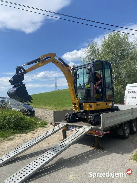 Minikoparka XCMG XE20 2 tony Zielona Góra