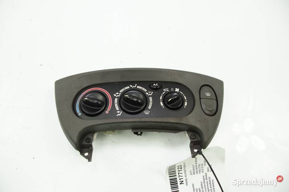PANEL KLIMATYZACJI RENAULT MEGANE SCENIC 663212P osobowe Lipno sprzedam