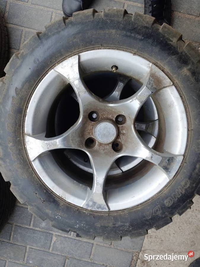Koła felgi r14 quad 4x100 Pozostałe Cząstków