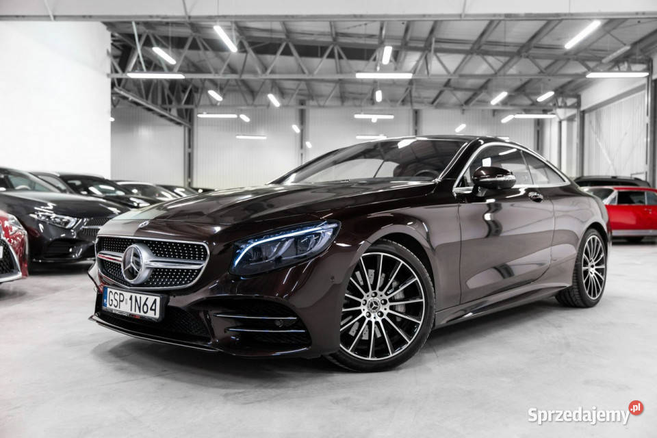 Mercedes S 560 560 4Matic Coupe Salon Polska immobilizer Mercedes-Benz Węgrzce