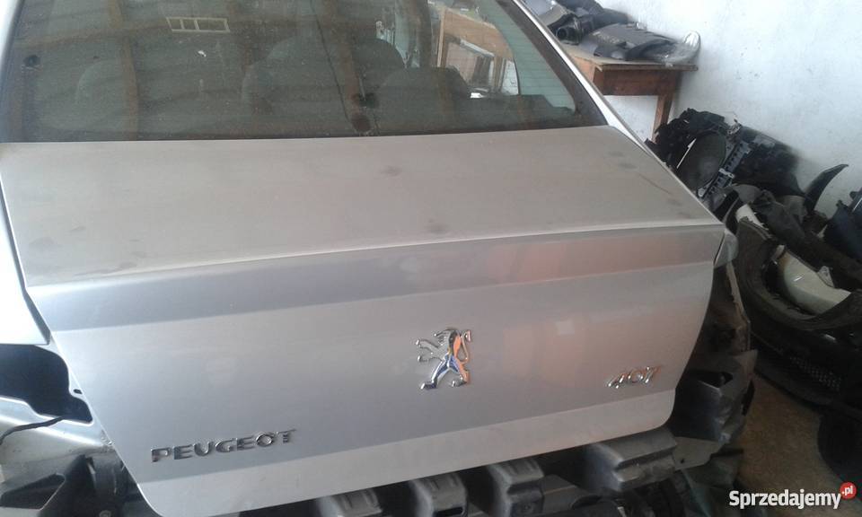 Klapa bagażnika tył Peugeot 407 Sedan EZRC Konin