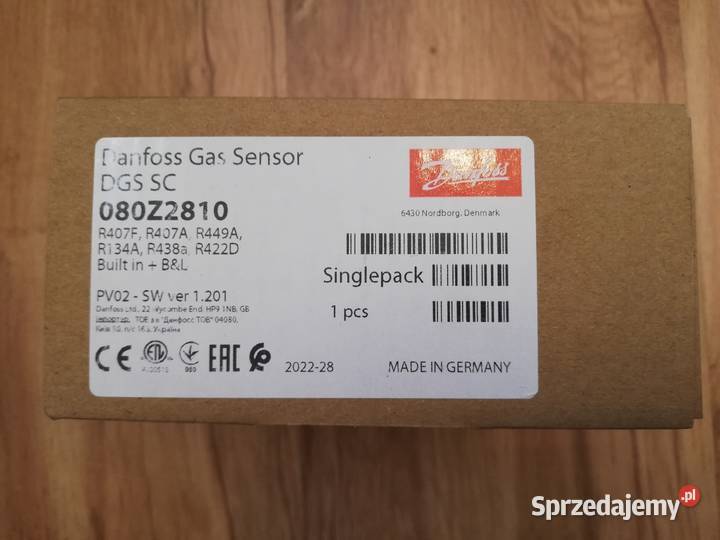 Detektor gazu DANFOSS DGS SC 080Z2810 Chojnice