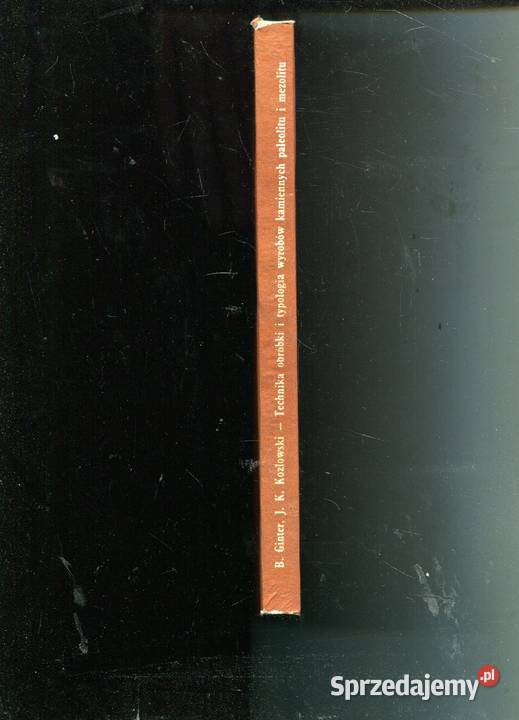 Technika obróbki i typologia wyrobów kamiennych zachodniopomorskie Szczecin