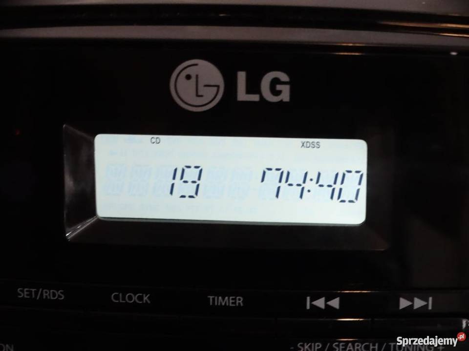 Wieża LG z kolumnami USB RDS sprawna i Wieże i miniwieże