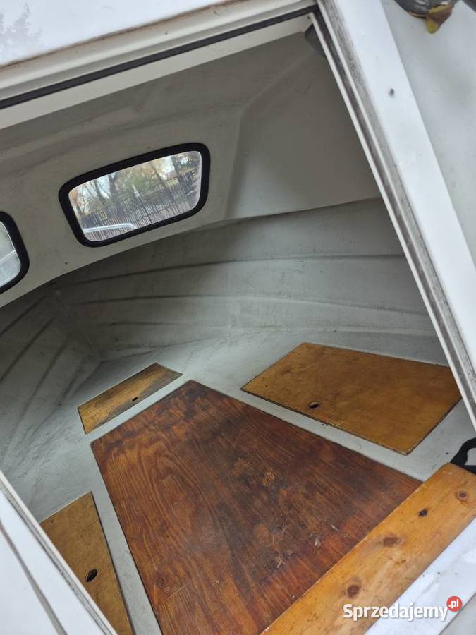 Łódź kabinowa Yamaha 55 przyczepa mazowieckie Lipinki