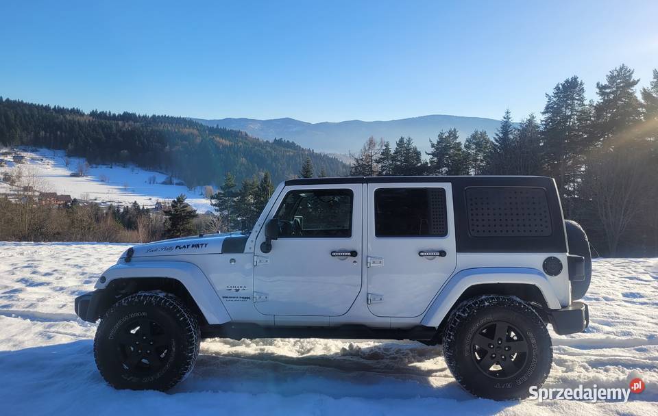 Jeep Wrangler SAHARA 2018 36 Skóra małopolskie Juszczyn sprzedam