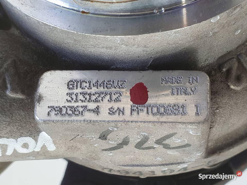 TURBOSPRĘŻARKA Volvo C30 S40 II V50 lift 20 D D3 Chełm sprzedam