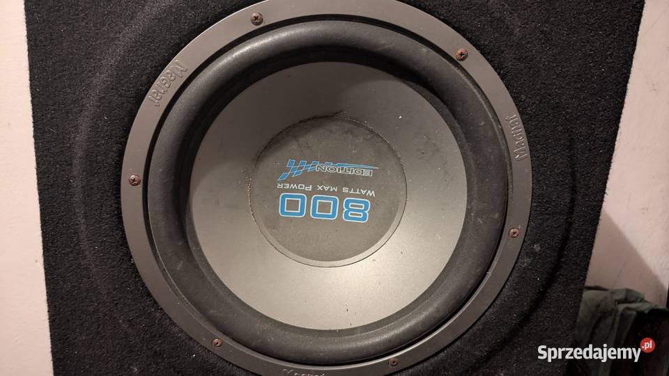 Subwoofer samochodowy Wałbrzych sprzedam