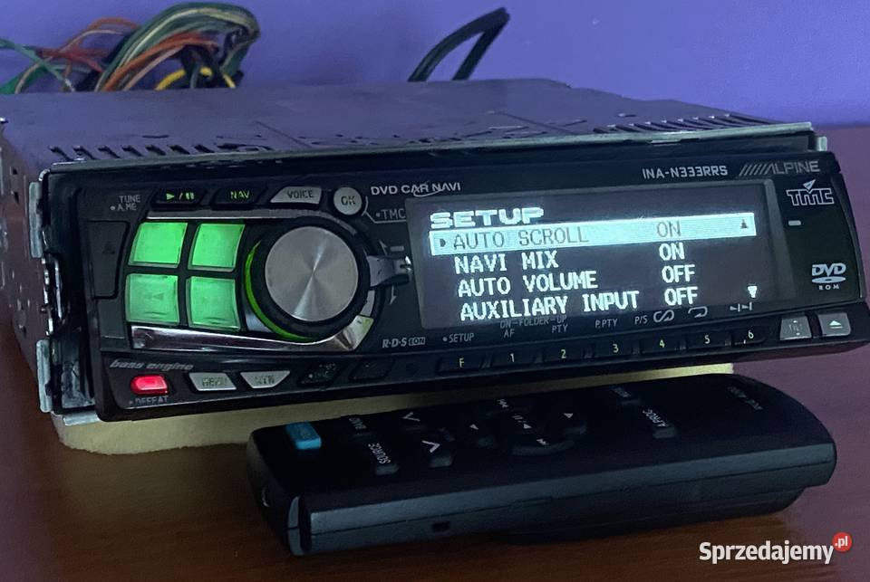 ALPINE INAN333RRS I Nawigacja I Winda I Pilot I wielkopolskie Kępno sprzedam