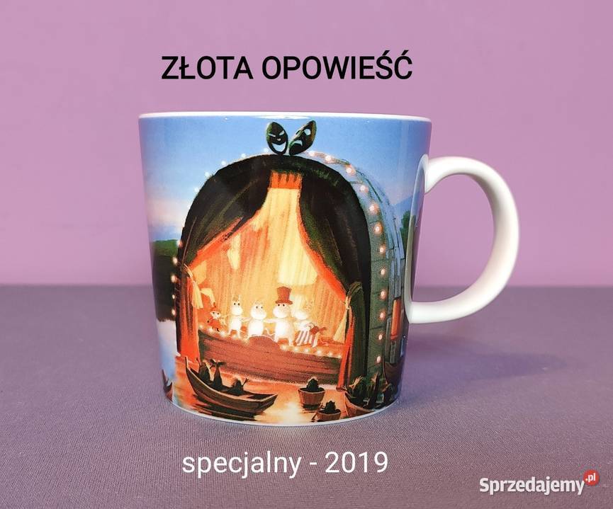 Muminki KUBEK Moomin Arabia Finland edycja Jasień