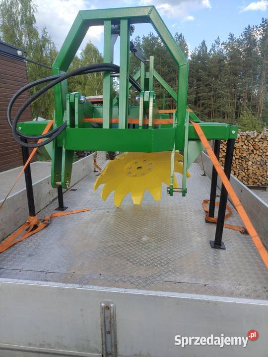 Pług leśny aktywny z pogłębiaczem Lipinki