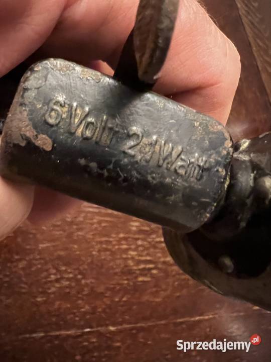 Dynamo Hckel 19191925 oznaczenie DRGM I numer świętokrzyskie