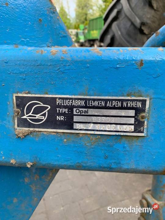 Pług Lemken Opal 140 Ostrów Wielkopolski