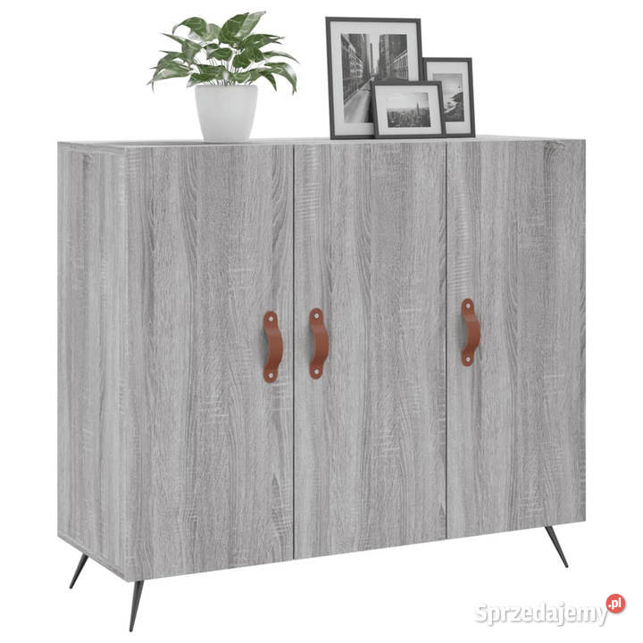 Szafka szary dąb sonoma 90x34x80 materiał mazowieckie Warszawa