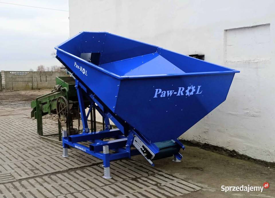 Kosz przyjeciowy bunkier warzyw ziemniaków Rośliny okopowe Zakrzewo