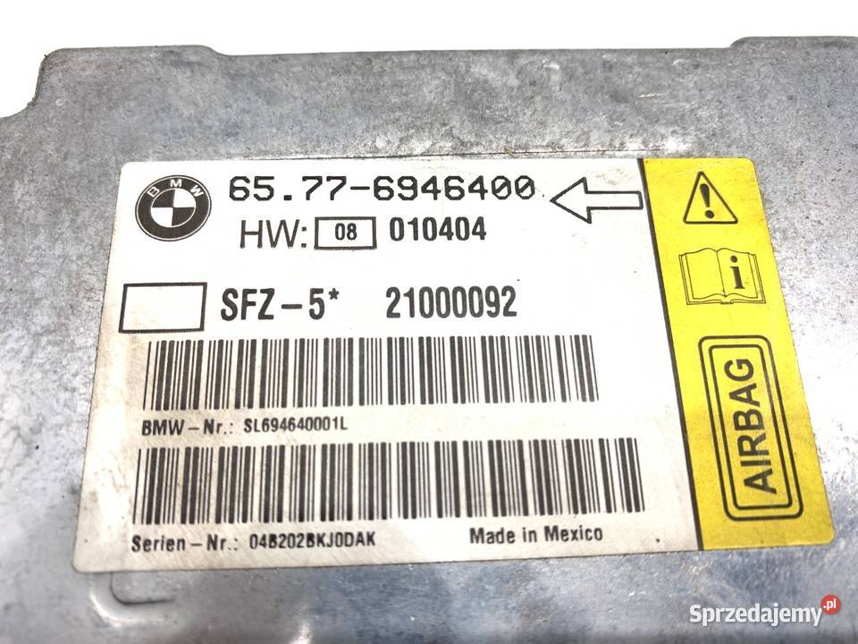 SENSOR AIRBAG BMW E60 6946400 0310 CZUJNIK