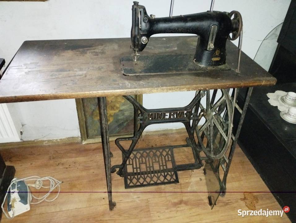 stara maszyna minerva durkopp stolik z maszyny śląskie Sosnowiec