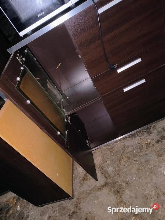 Zestaw komoda słupek stolik RTV komoda sprzedam