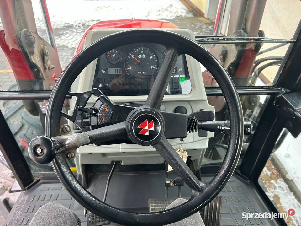 Massey Ferguson 5455 z turem MX mf 5445 class Kabina mazowieckie Laskowiec