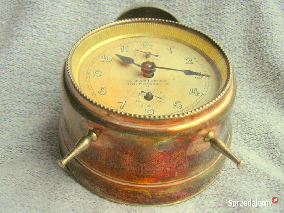 Antyk budzik ŁÓDŹ zegarek zegar IIRP Piłsudski Warszawa sprzedam