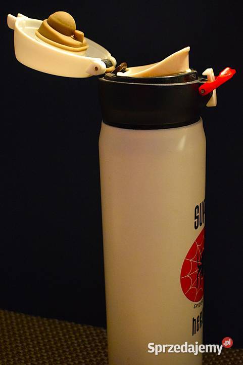 Termos Spiderman solidny nierdzewny z serii Porcelana i szkło Chełmno