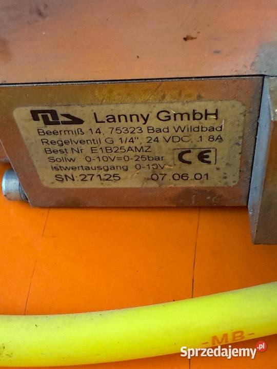 Servovalve LANNY MLS E1 B25 AMZ Trzebnica