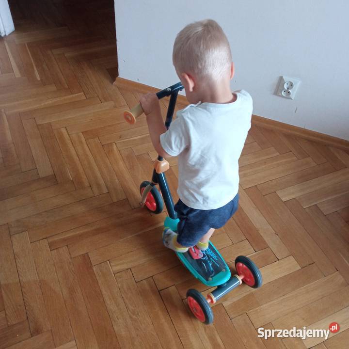 Hulajnoga dziecięca trójkołowa AUTA Rolki, wrotki i hulajnogi Warszawa