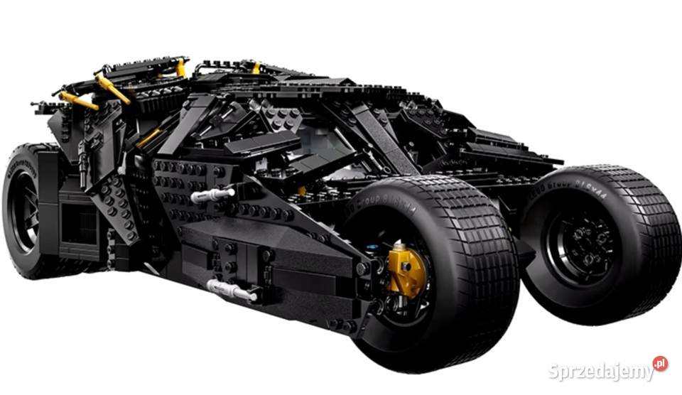 klocki BatMobil Gotham Mroczny Rycerz 2figurki Pobiedziska