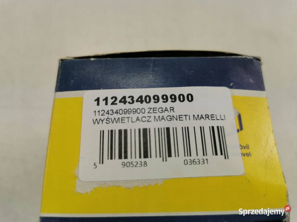 ZEGAR WYŚWIETLACZ MAGNETI MARELLI112434099900