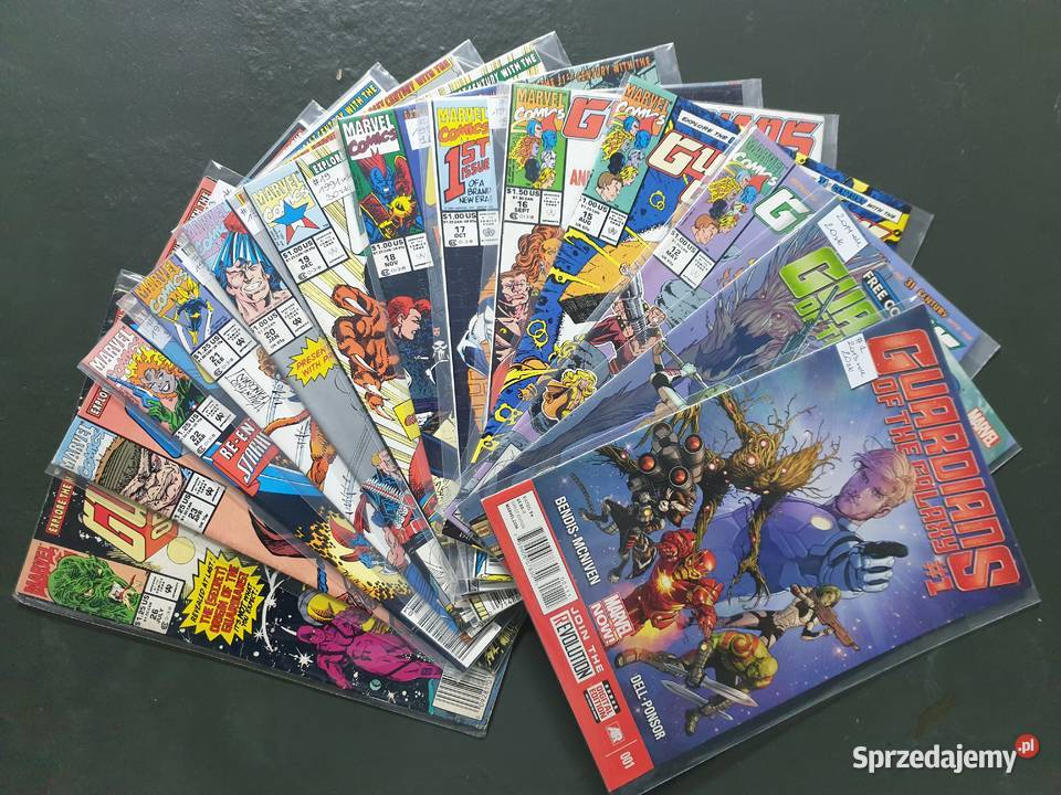 Guardians Of The Galaxy zestaw 13 komiksów Amerykańskie Komiksy Gdynia