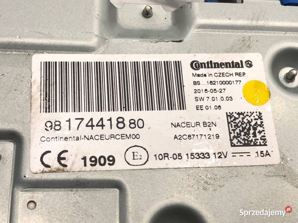 CZYTNIK NAWIGACJI DS DS 5 9817441880 1518 osobowe