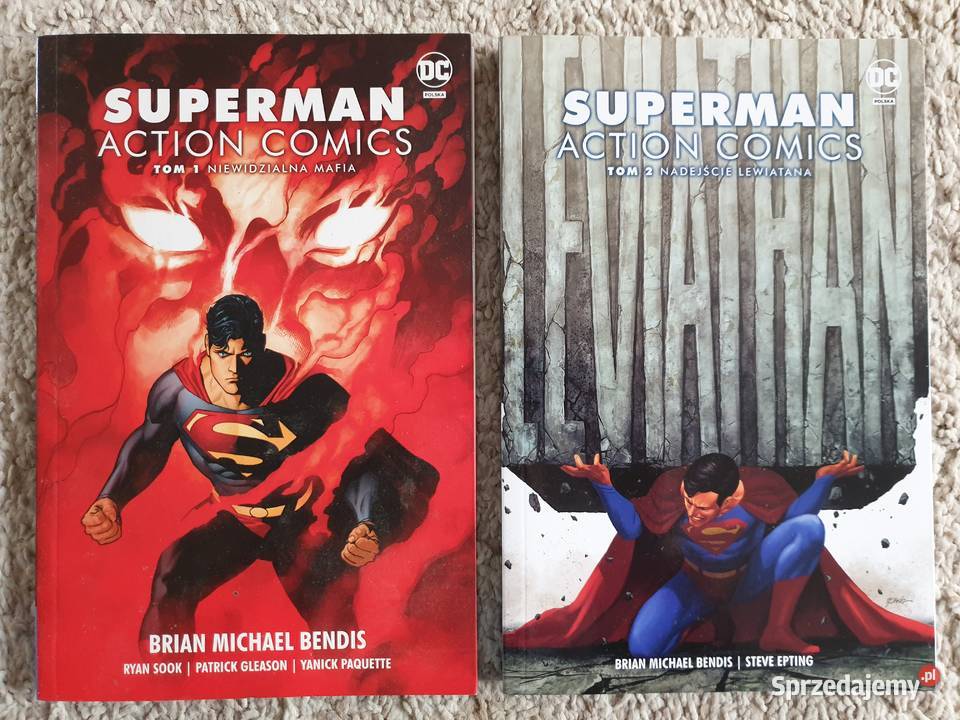 Superman Action Comics tom 1 i 2 kredowy papier  Komiksy Gdynia
