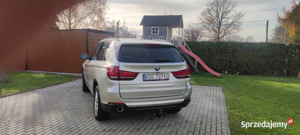 BMW X5 F15 xDrive35d 308 2016r asystent pasa ruchu X5 Oświęcim