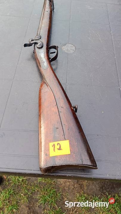 Broń czarno prochowa XIX wiek Francja podkarpackie Jasło