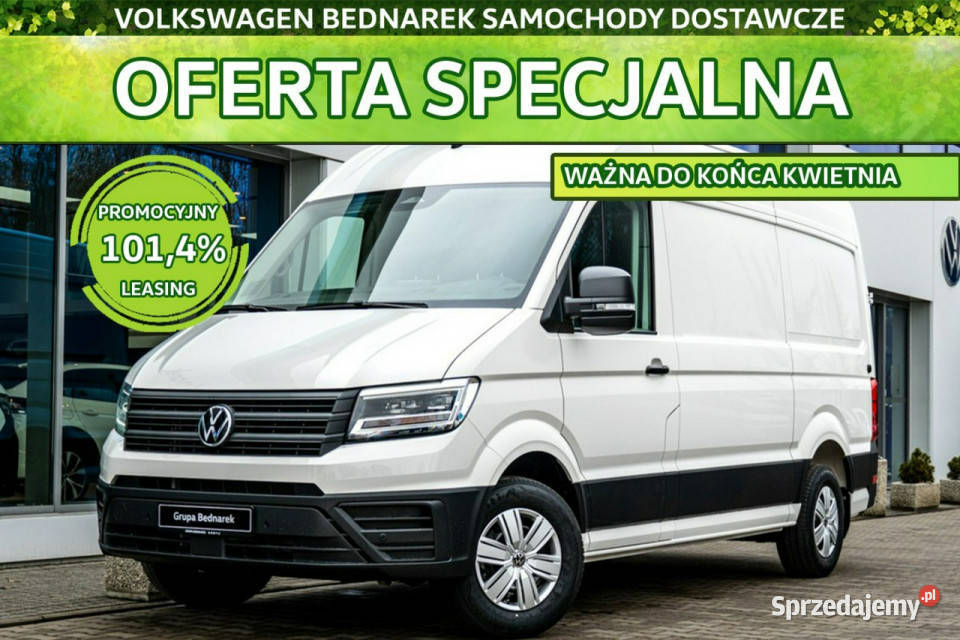 Volkswagen Crafter FL Furgon L3 20 TDI 177 łódzkie Łódź