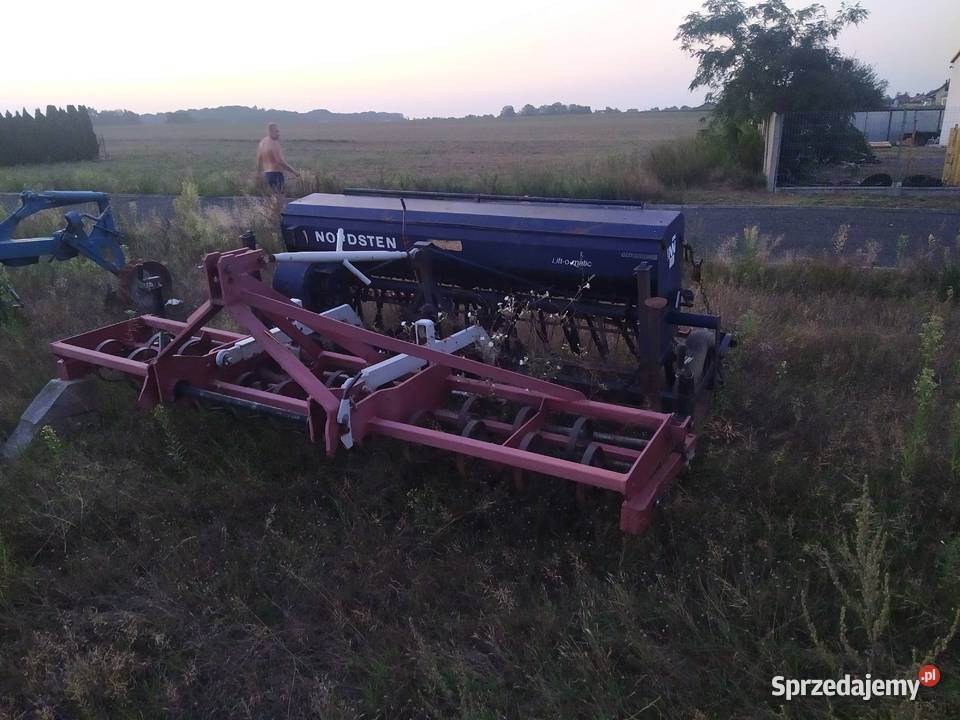 Zestaw uprawo siewny 3m Nordsten Liftomatic nieuszkodzony Sadzenie/siewniki Kwilcz