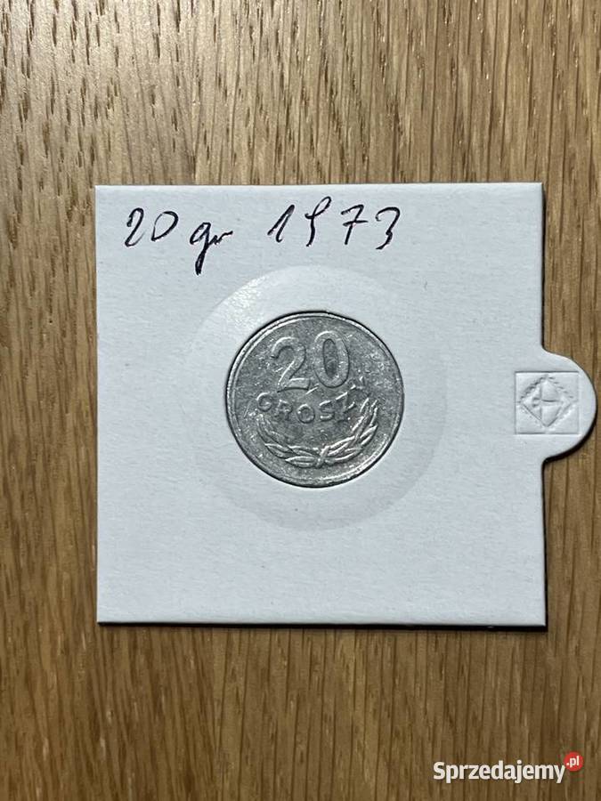 Moneta 20 groszy 1973 Antyki, Sztuka, Kolekcje Puławy