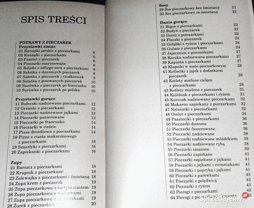 Z pieczarek i boczniaków H Kozakiewicz K miękka Chełm sprzedam