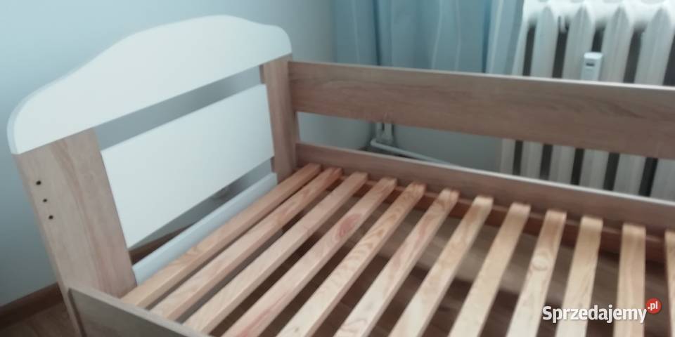 Łóżko dziecięce z szufladą 140 x 70 materac Siemianowice Śląskie