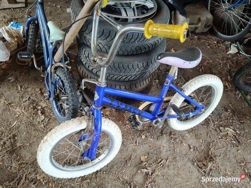Dwa rowery dziecięce BMX 48 lat Kolnik