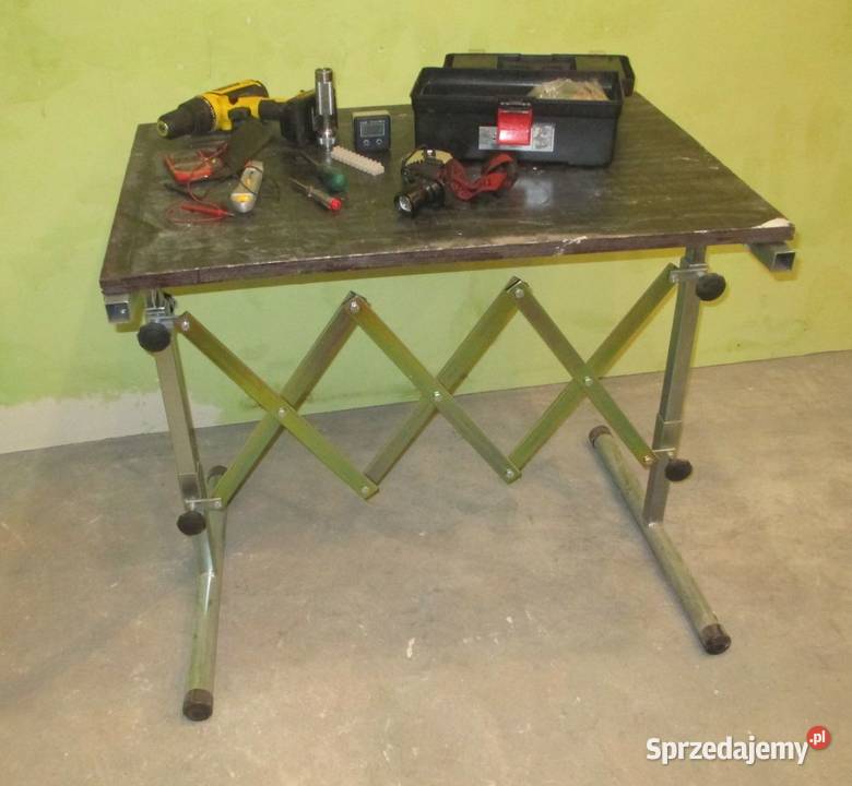 STÓŁ MONTAŻOWY HARMONIJKOWY H1 STOJAK Nowy Sącz
