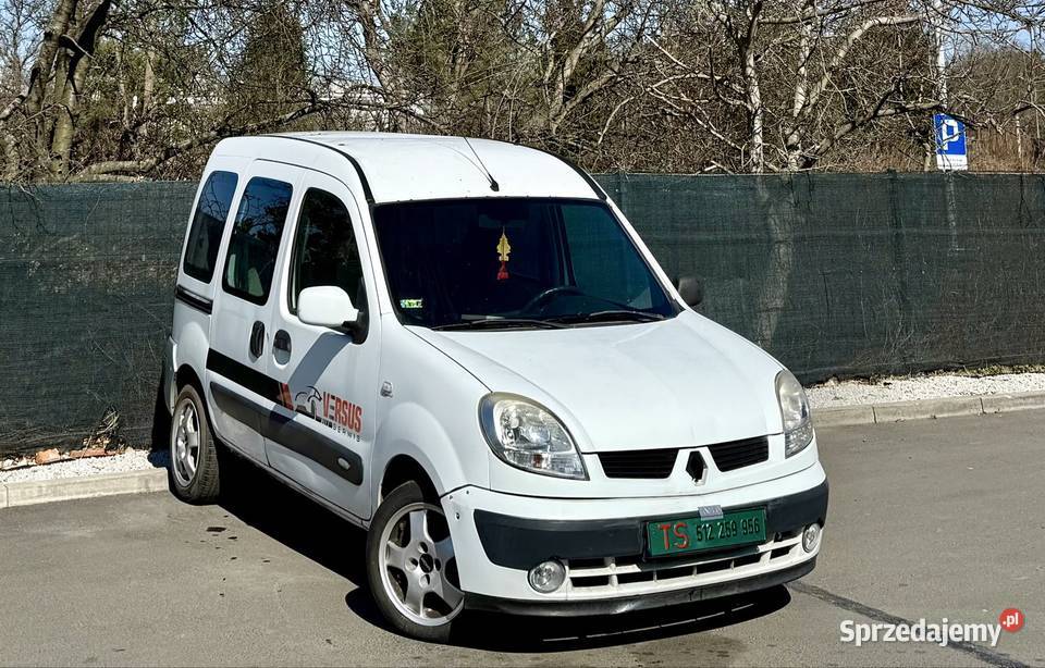 Renault Kangoo 15 dCi Lift 2005 Alu Hak 82KM Wrocław