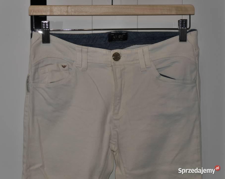 Armani Jeans świetne spodnie cyrkonie 36 S dolnośląskie Wrocław