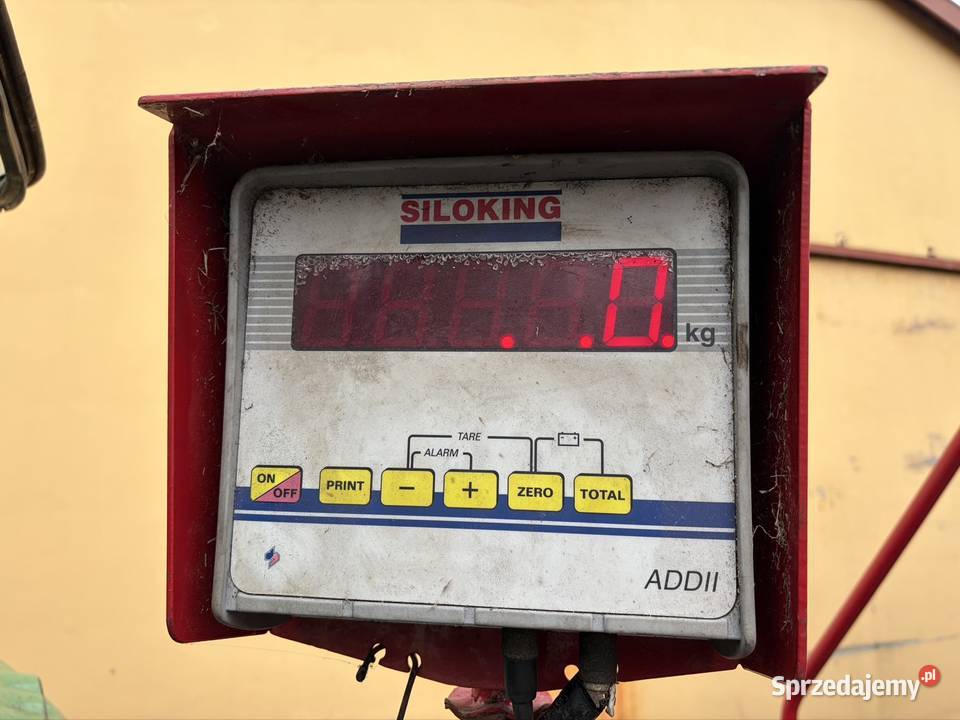 Wóz paszowy Siloking 11m3 paszowóz MP11 waga Do hodowli zwierząt Myszyniec