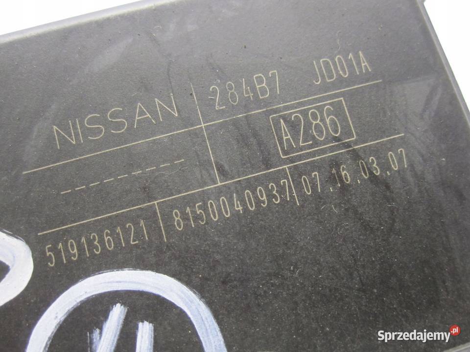 NISSAN QASHQAI I J10 07r skrzynka bezpieczników świętokrzyskie Kielce