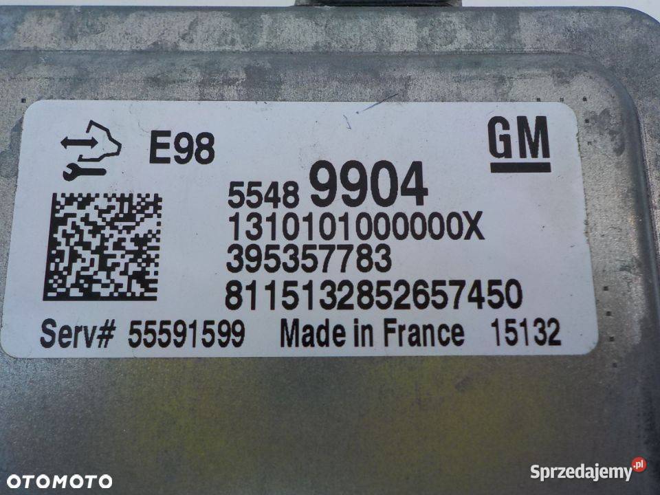 KOMPUTER SILNIKA OPEL CORSA E 13 CDTI