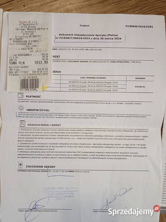 Okazyjnie sprawna na gwarancji pralka BEKO łódzkie Łódź