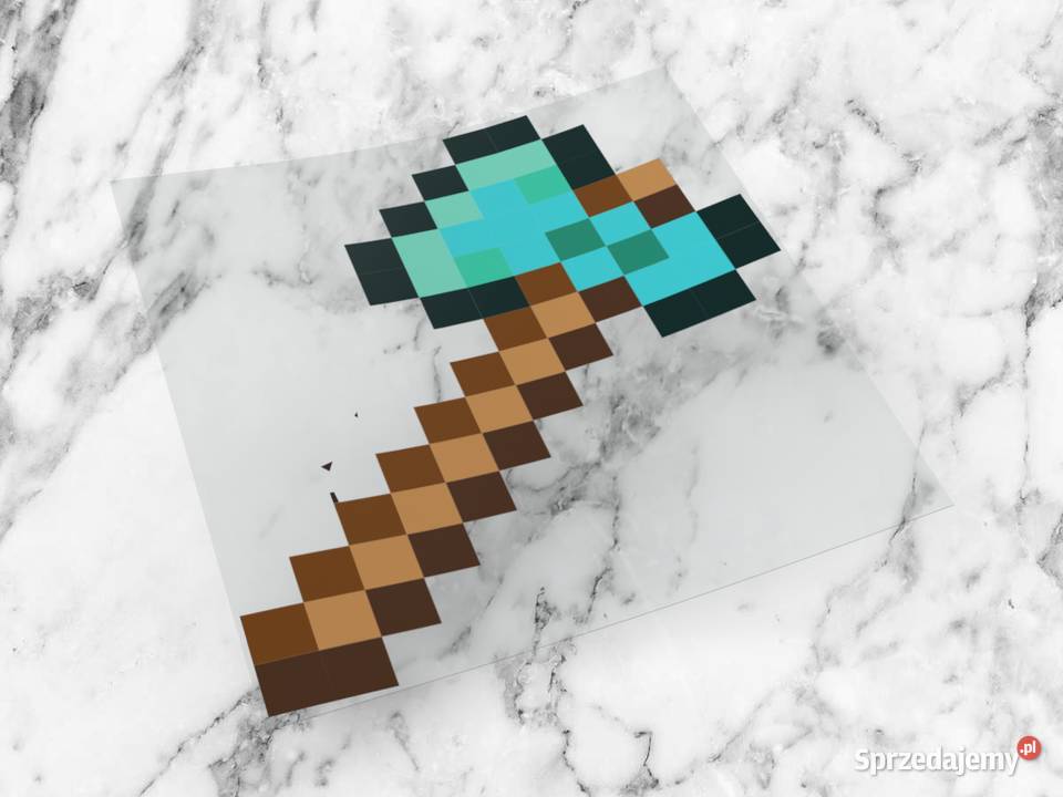 Naklejka MINECRAFT 6 x 65 creeper mine craft Choroszcz